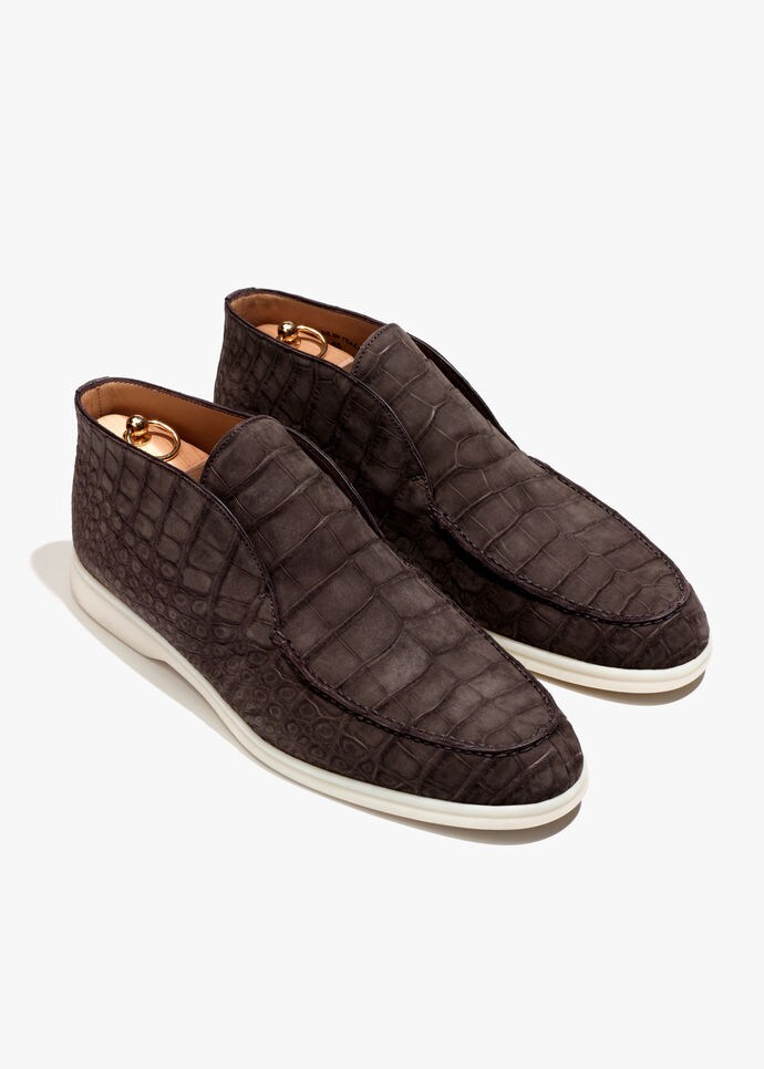 loro piana crocodile shoes