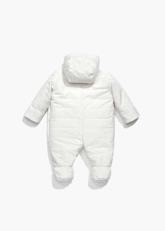 white pramsuit