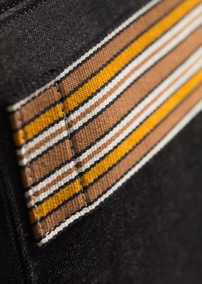 The Suitcase Stripe Pouch The Suitcase Stripe Pouch