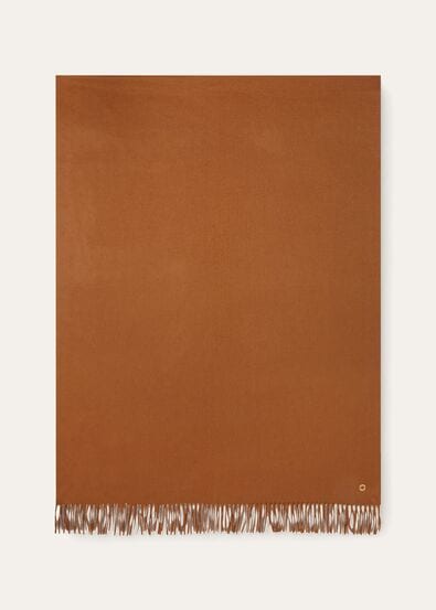 Loro piana stola opera discount cashmere wrap in camel