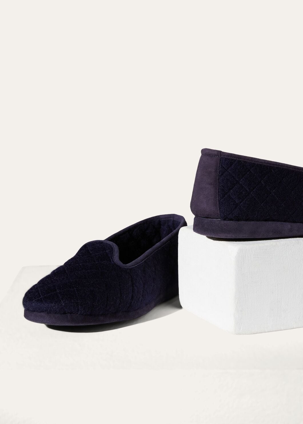 Mens cashmere slippers on sale