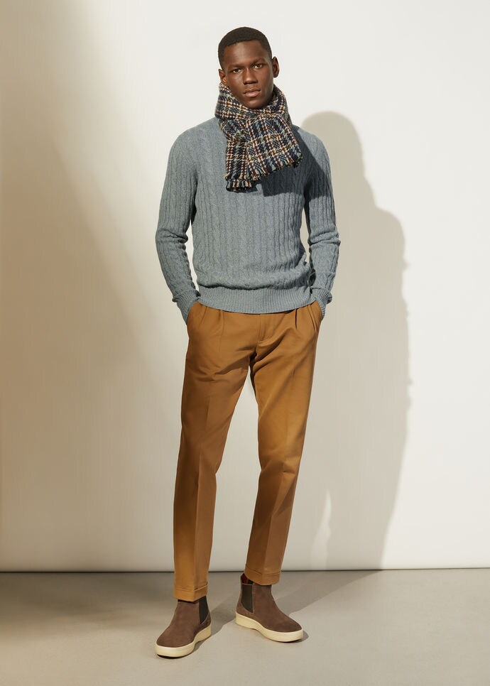 Col camionneur Treccia-Baby Cashmere