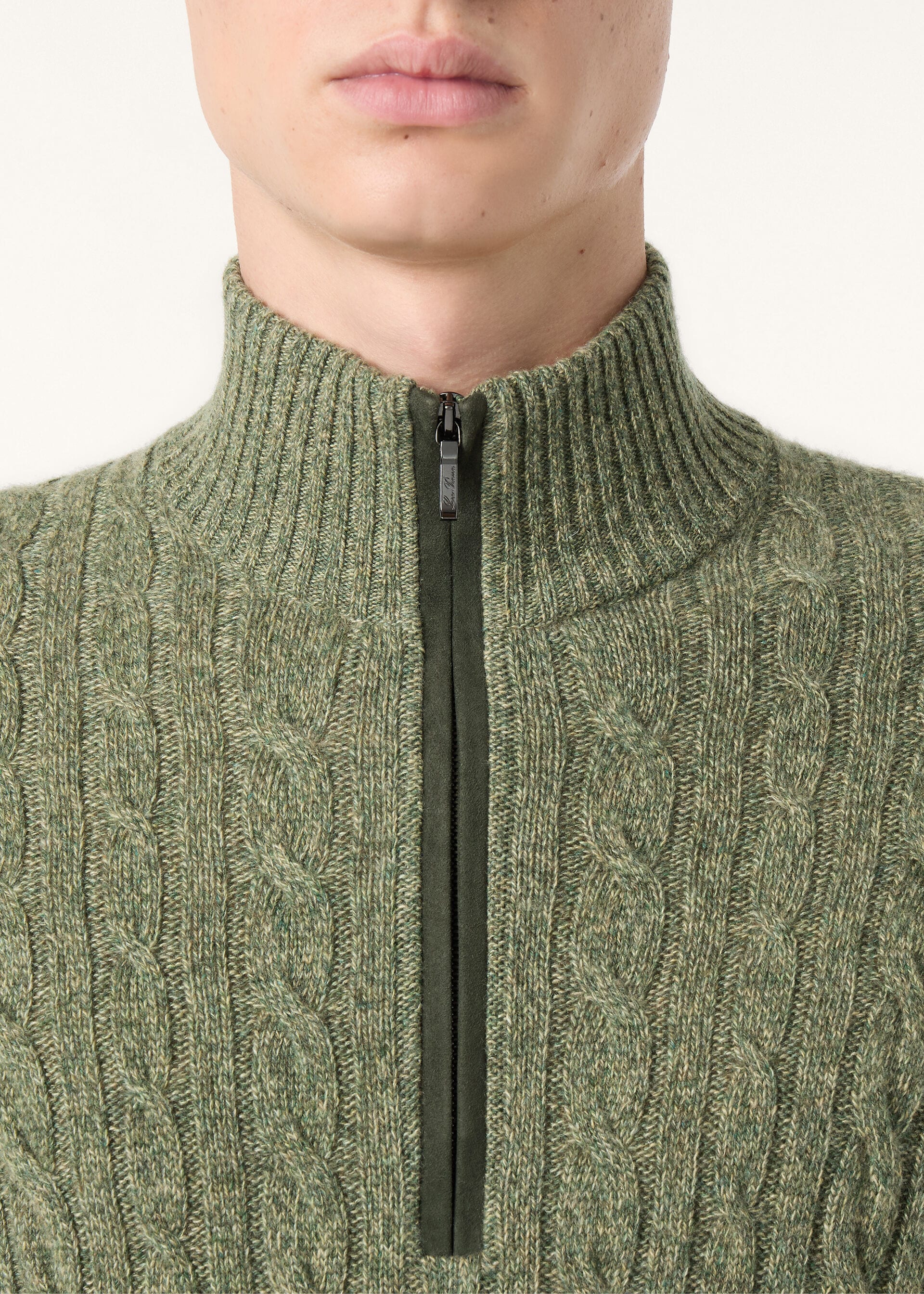 MEZZOCOLLO BABY CASH LIGHT TRECCIA