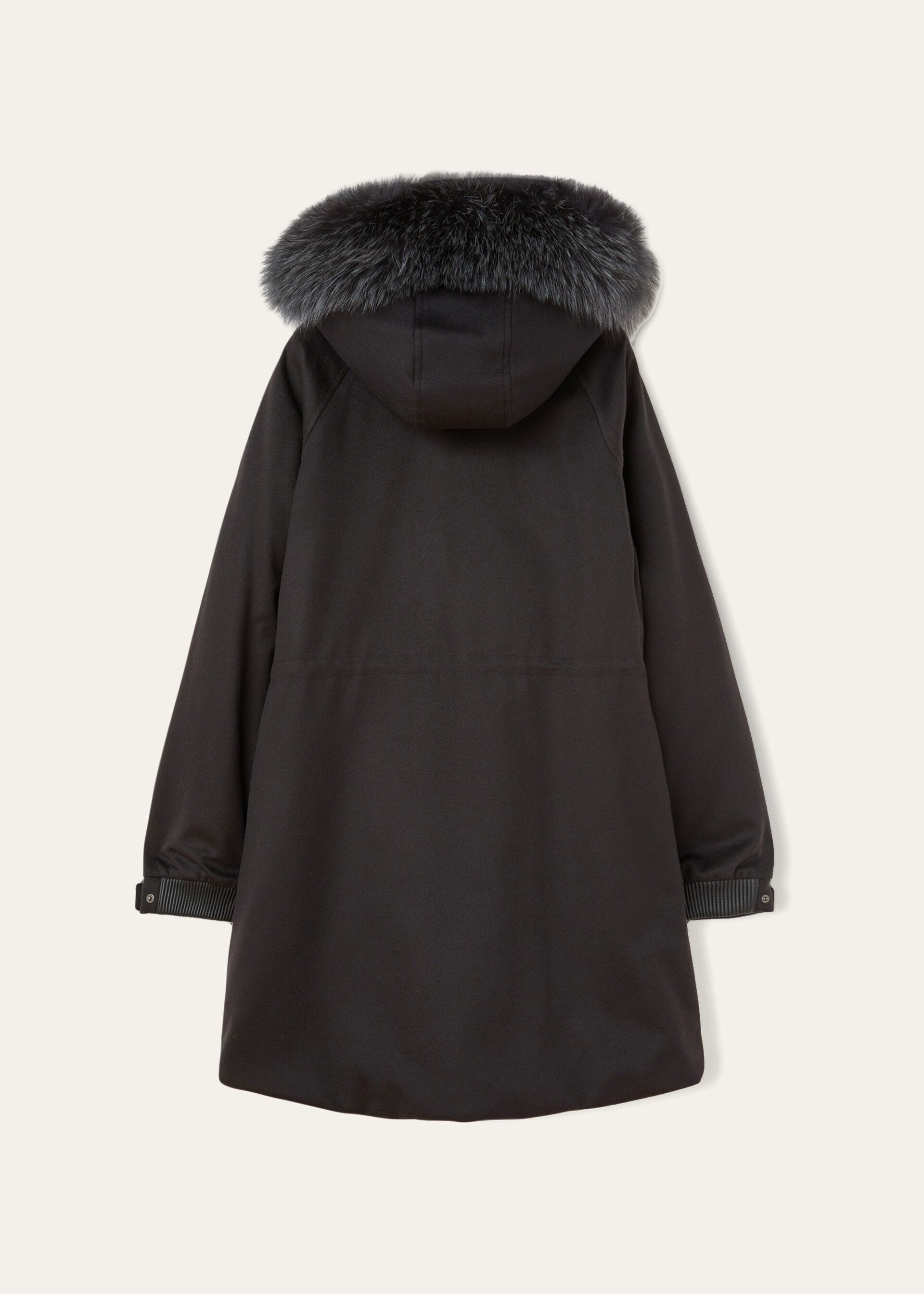 GIUB. LORO PIANA ICERY LONG CASH STORM CAPP.VOLPE