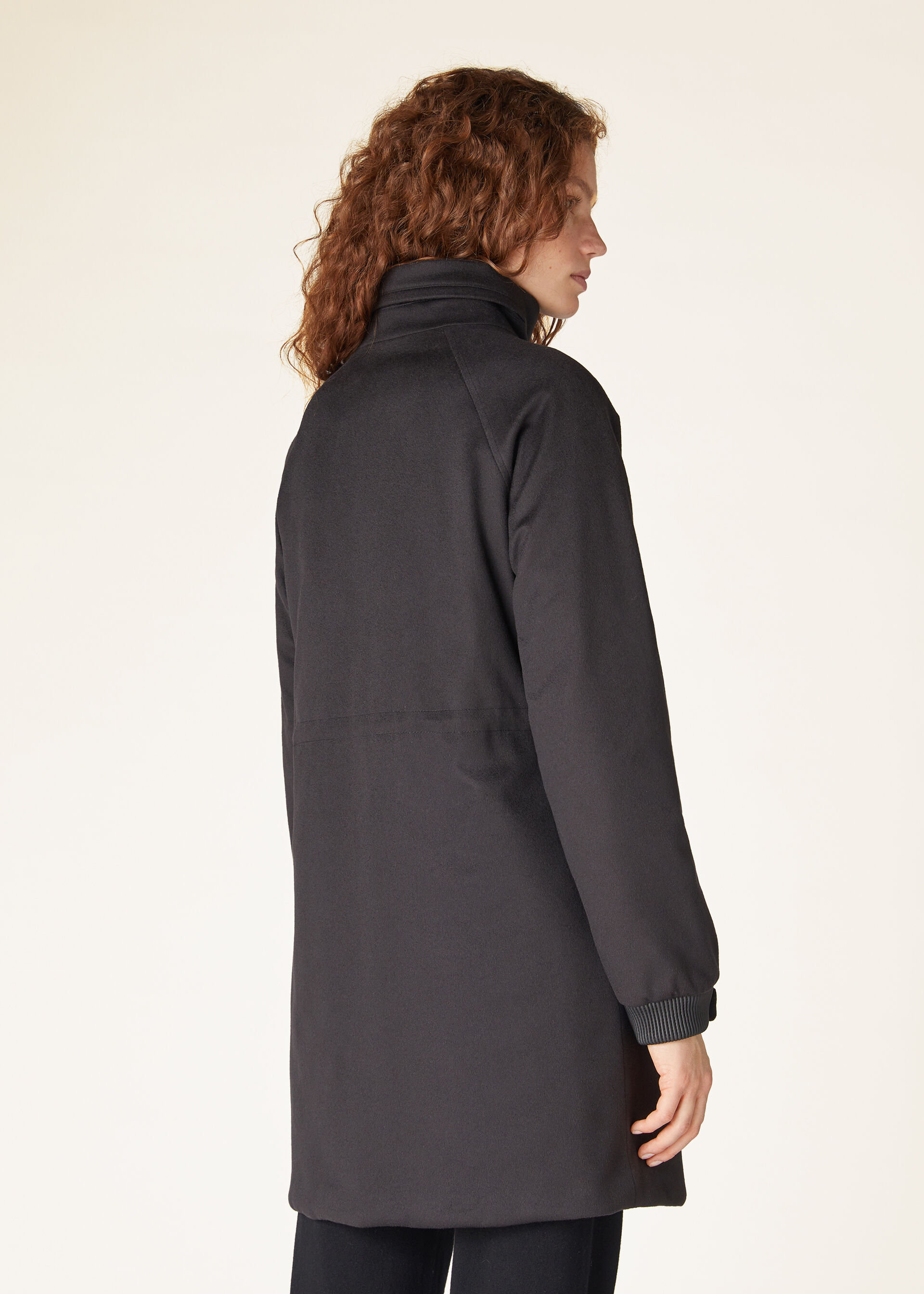 GIUB. LORO PIANA ICERY LONG CASH STORM CAPP.VOLPE