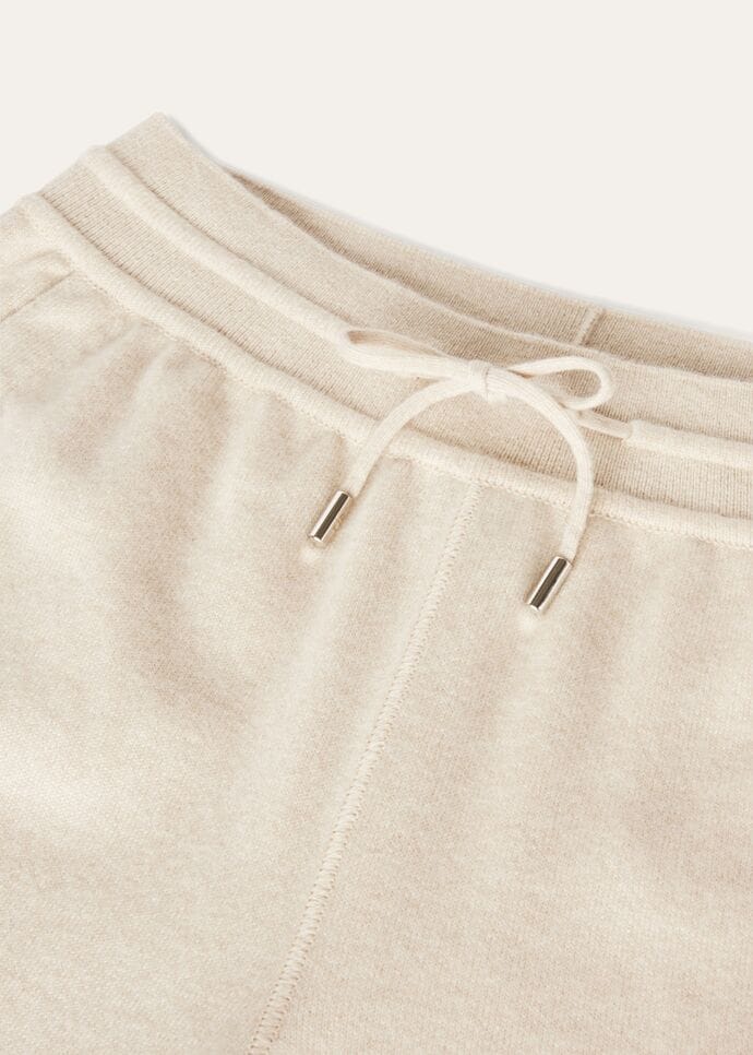 Merano Trouser Baby Cashmere Natural Melange | Loro Piana