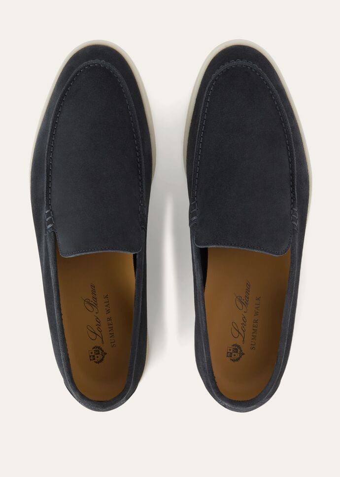 Loro Piana SUMMER WALK ダークネイビーモカシン　サイズ44 LORO PIANA moccasins 'Summer Walk' navy | BRAUN Hamburg