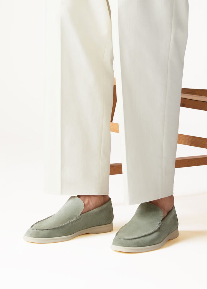 LoroPiana ロロピアーナ SUMMER WALK サマーウォーク40.5 - デッキシューズ