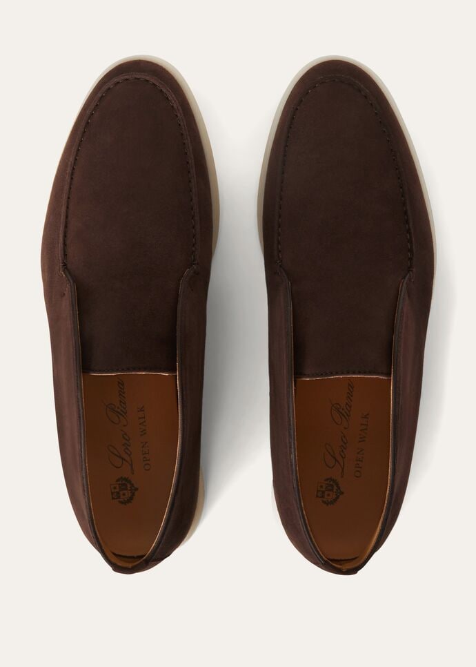 Open Walk Ankle Boot Suede Chocolate | Loro Piana US Open Walk Ankle Boot Suede Chocolate | Loro Piana US