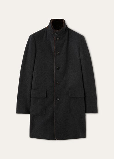 SWEATER COAT LIGHT CASH DOUBLE/CASTORINO