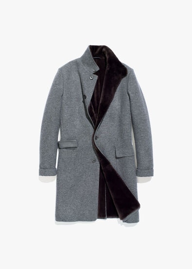 SWEATER COAT LIGHT CASH DOUBLE/CASTORINO