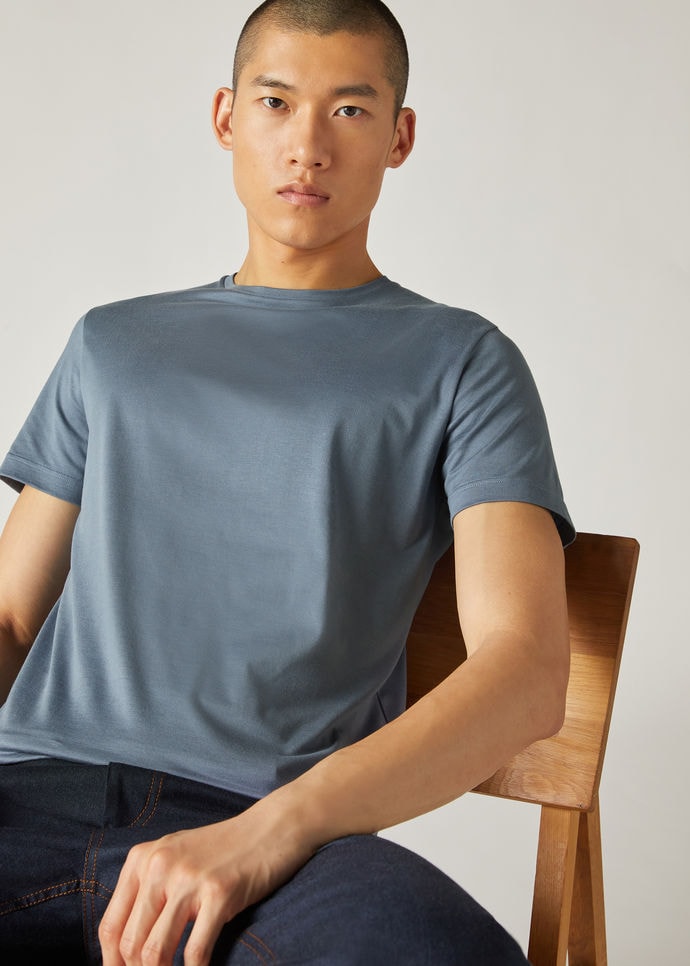 T-Shirt-Cotton, Silk