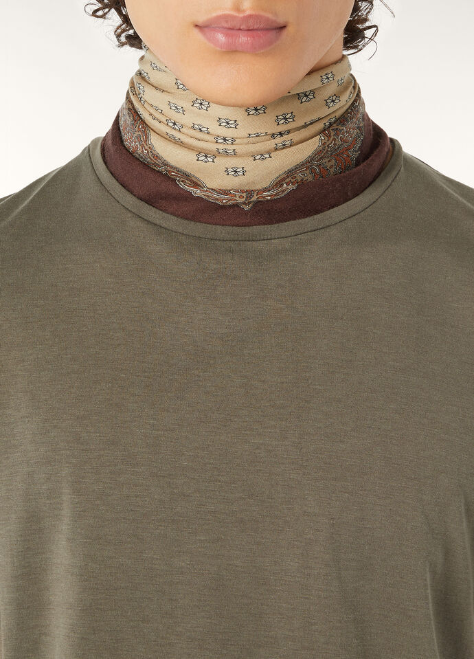 LEVO T-SHIRT SOFT SILK COTTON_FAF6128_516Z_2