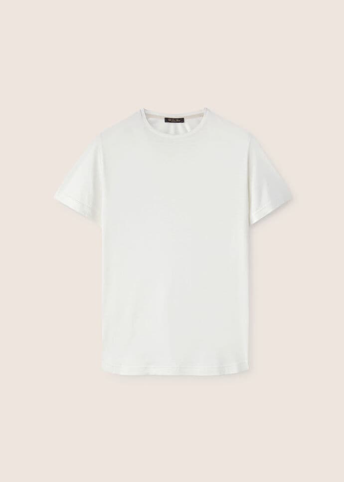 ◼︎ロロピアーナ Loro Piana コットン クルーネックTシャツ