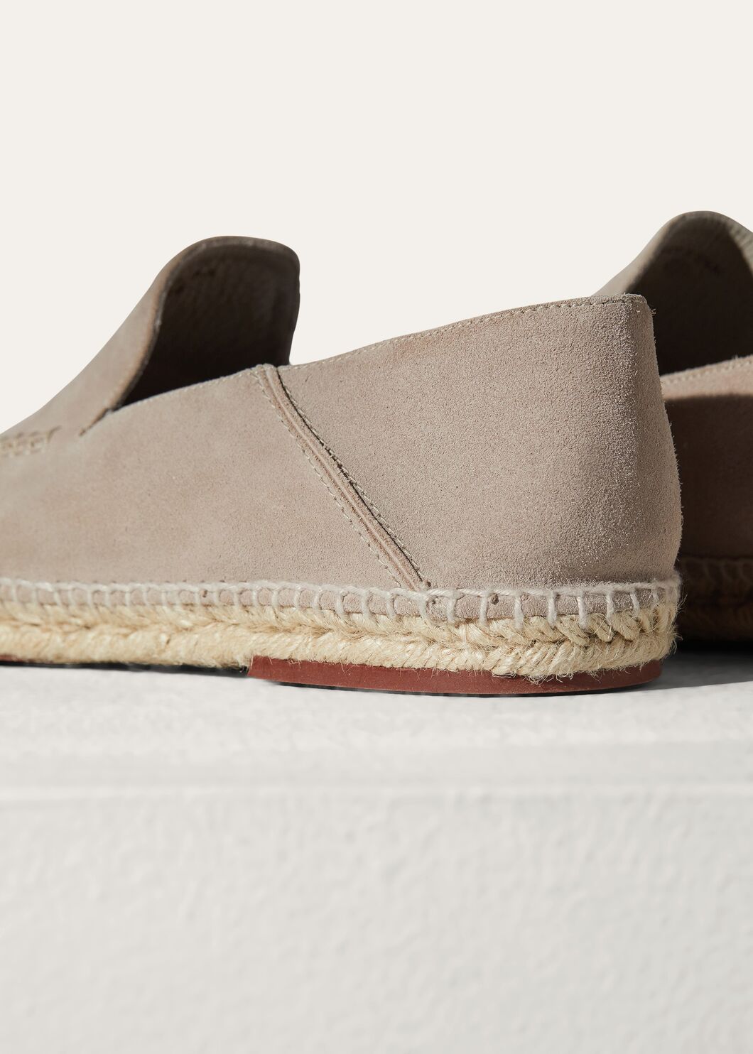 Seaside Walk Espadrilles Suede Classic Beige | Loro Piana MC