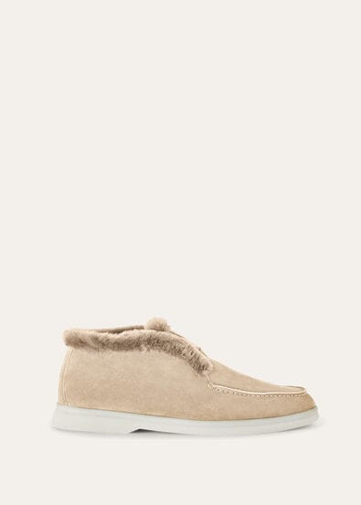 OPEN WALK SUEDE FUR