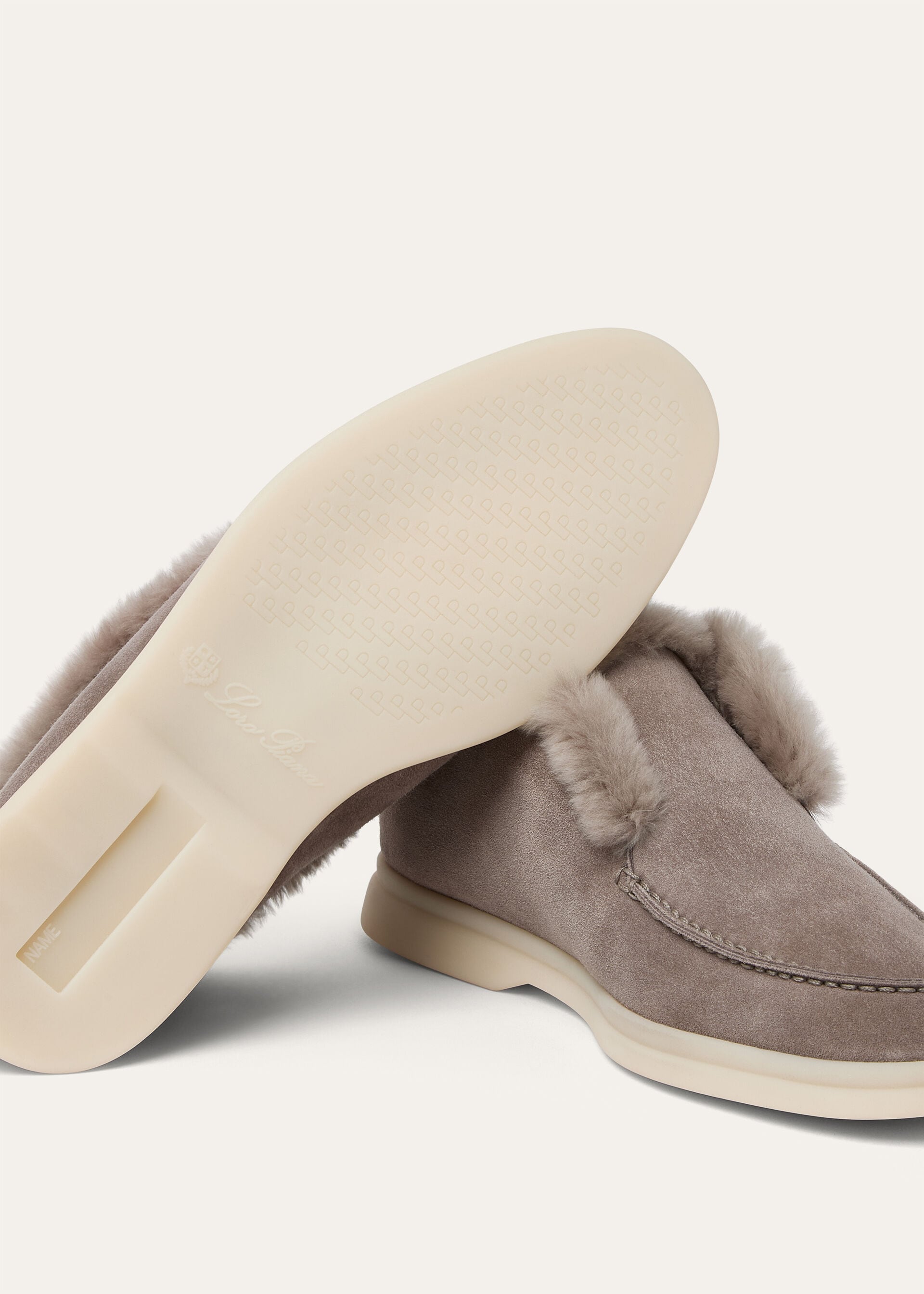 OPEN WALK SUEDE FUR