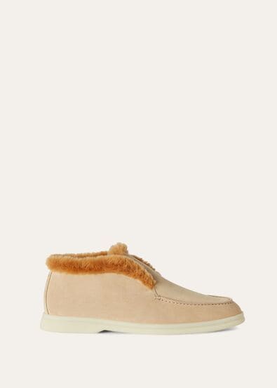 OPEN WALK SUEDE FUR