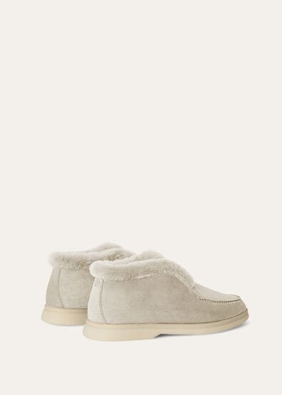 OPEN WALK SUEDE FUR