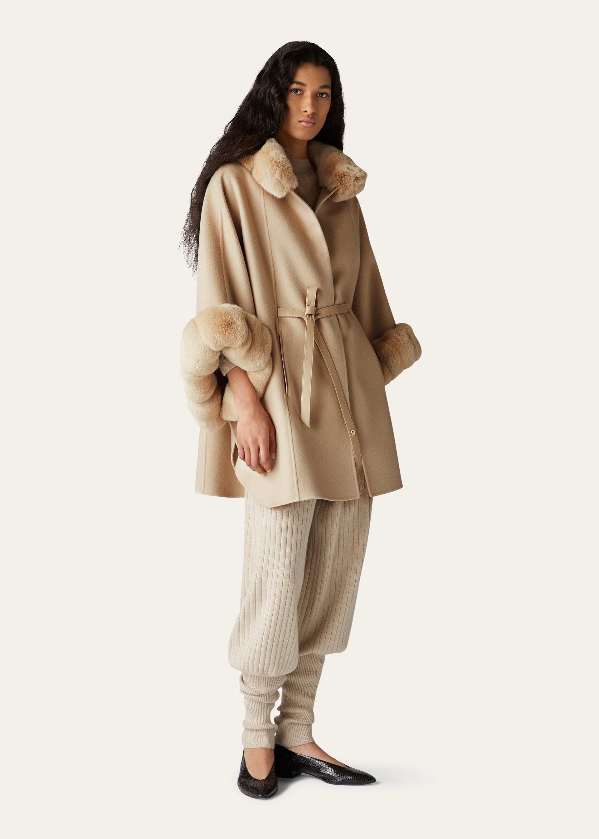 SALZBURG CAPE CASH DOUBLE CINCILLA