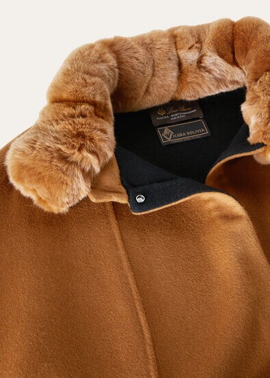 SALZBURG CAPE D. VICUNA BABY CASH CINCILLA