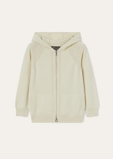 Merano Bomber in Baby Cashmere Shea Butter | Loro Piana