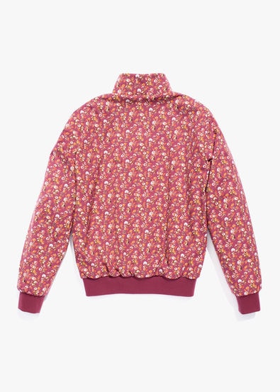 Bomber Windprinted Floral Rhymes Bomber Windprinted Floral Rhymes