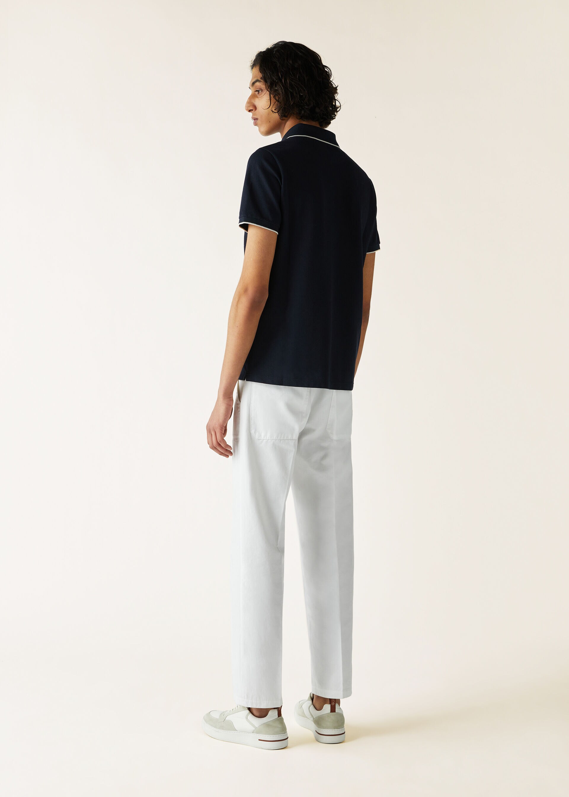 POLO RIB MM REGATTA COMFORT PIQUE' COTTON