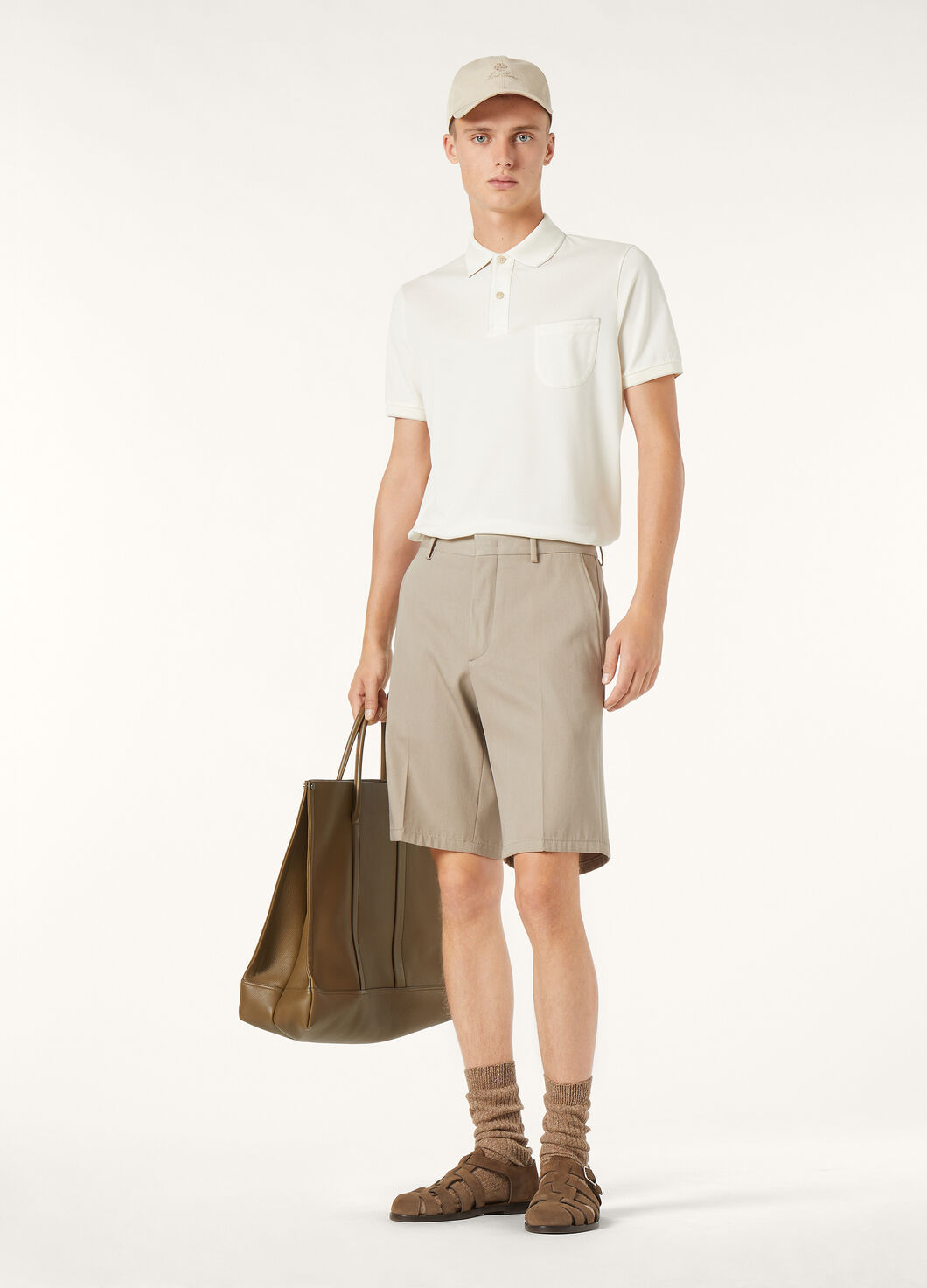 Regatta Polo Cotton White Loro Piana AE