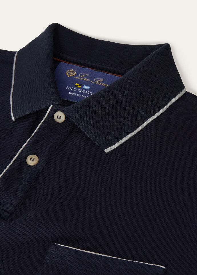 美品 ロロピアーナ Loro Piana POLO REGATTA ポロシャツ 04F868DE-9A33-43ED-AA49-