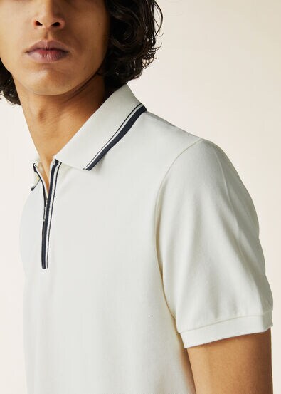POLO ZIP MM REGATTA COMFORT PIQUE' COTTON