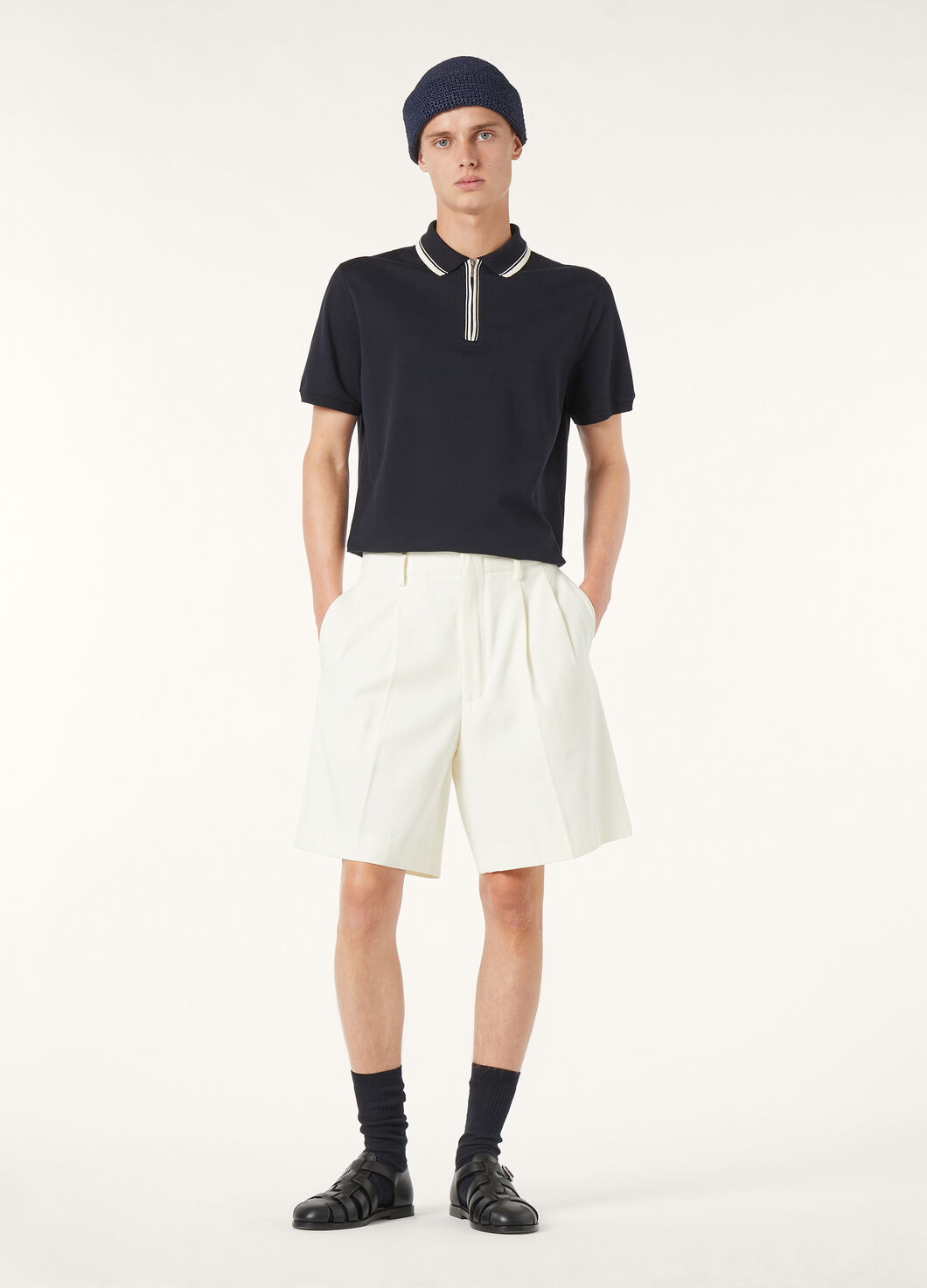 POLO ZIP MM REGATTA COMFORT PIQUE' COTTON_FAI0736_W000_1