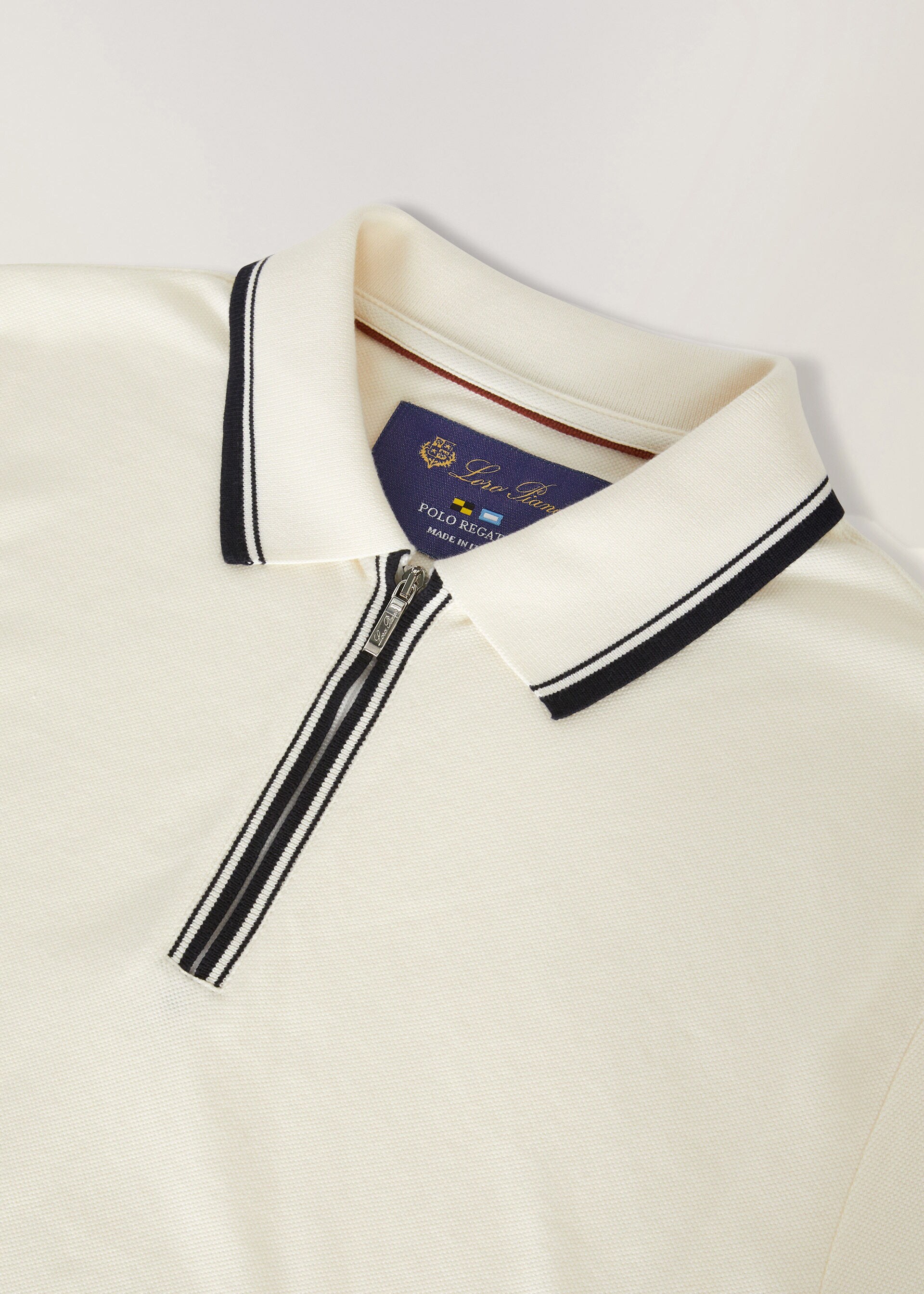 POLO ZIP MM REGATTA COMFORT PIQUE' COTTON