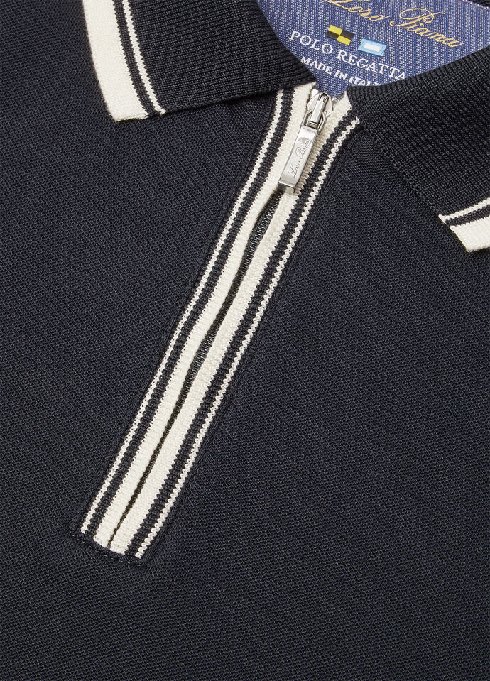 POLO ZIP MM REGATTA COMFORT PIQUE' COTTON_FAI0736_W000_7