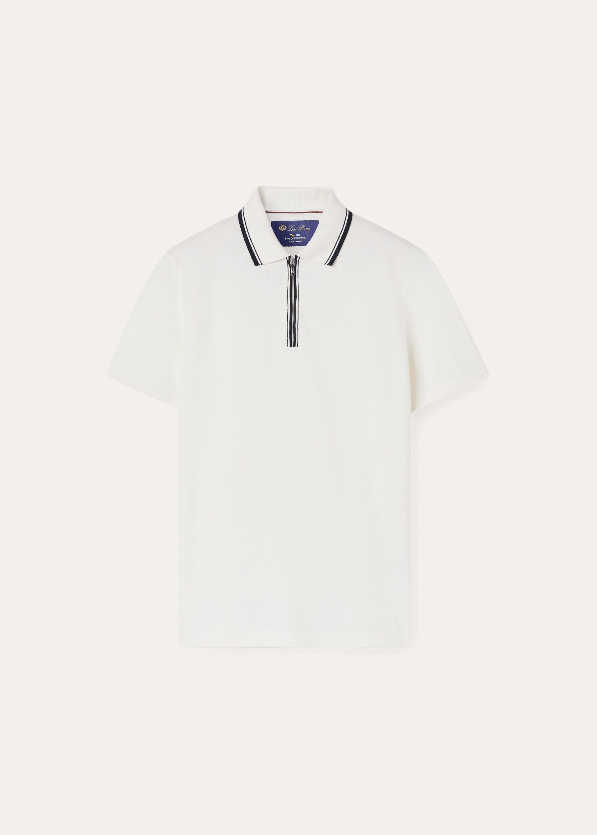 POLO ZIP MM REGATTA COMFORT PIQUE' COTTON