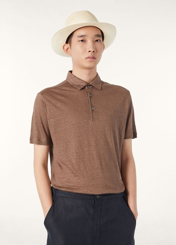 POLO SHIRT MM JERSEY DUBLON                       _FAI1314_H0UY_3