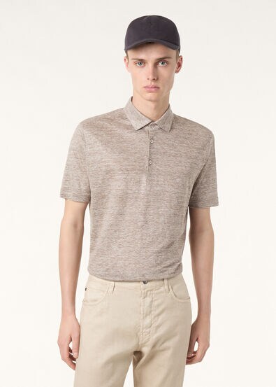 POLO SHIRT MM JERSEY DUBLON