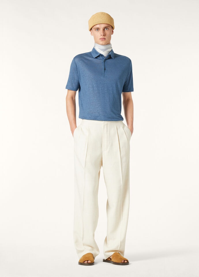 POLO SHIRT MM JERSEY DUBLON                       _FAI1314_705W_1