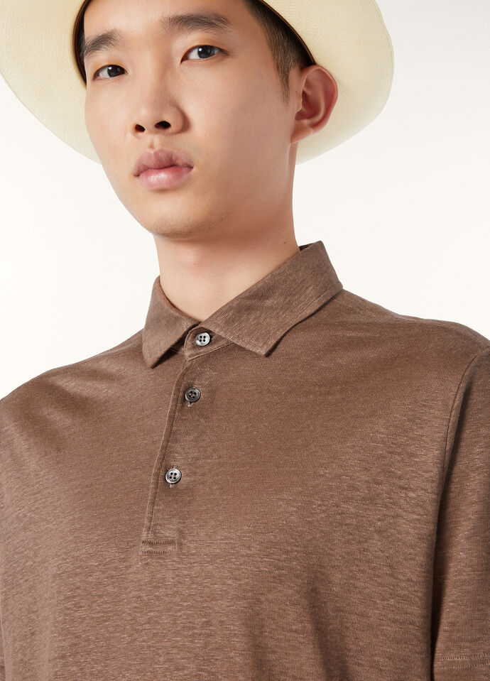 POLO SHIRT MM JERSEY DUBLON                       _FAI1314_H0UY_2