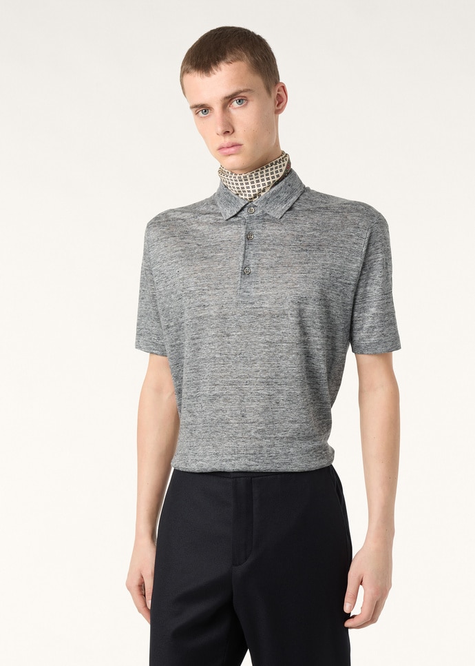 POLO SHIRT MM JERSEY DUBLON                       _FAI1314_M004_3