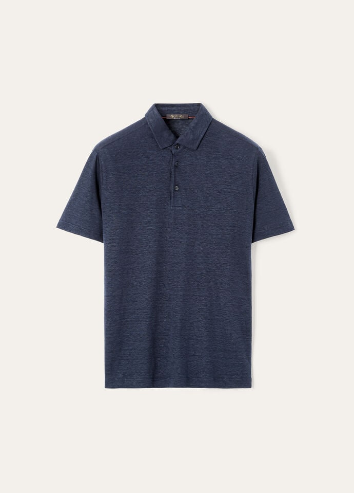 u*i様 Loro Piana ネイビー ポロシャツ M メンズ ポロシャツ&Tシャツ | Loro Piana