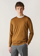 デザートミストのウール製Ｔシャツ・クルーネック | ロロ・ピアーナ
