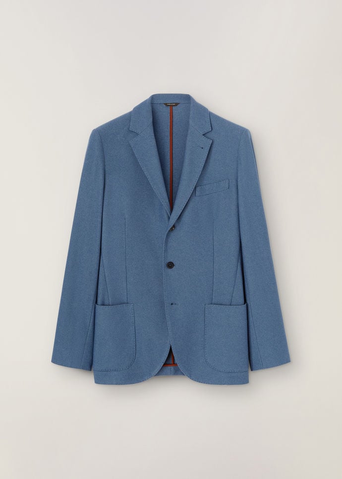 Sweater Jacket-Silk, Cashmere