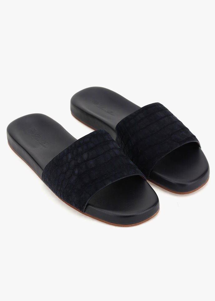 alligator slides shoes