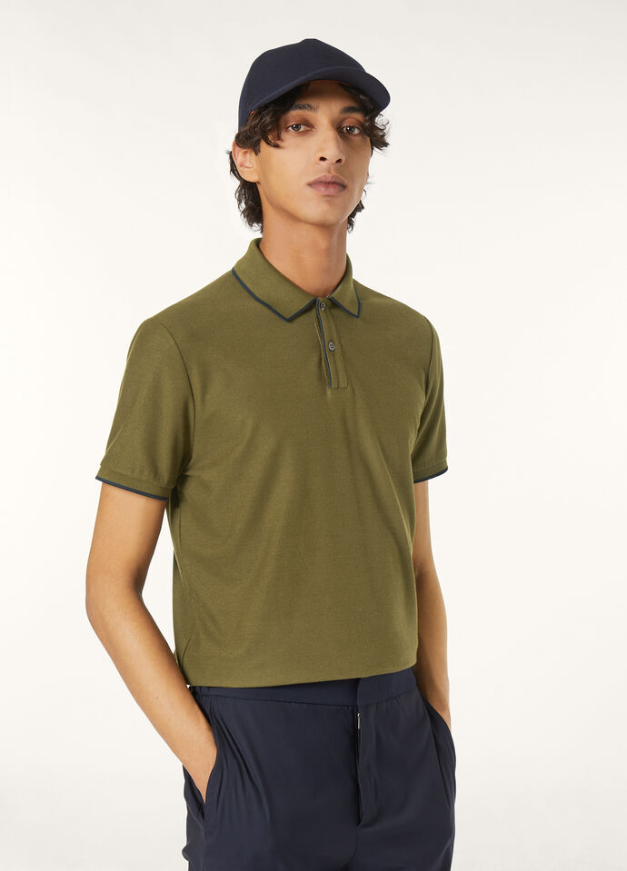 POLO MM BRENTWOOD JERSEY PIQUE' HONEYCOMB_FAI4903_516Y_3