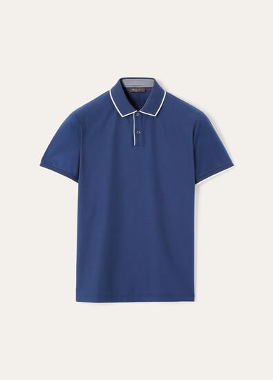 POLO MM BRENTWOOD JERSEY PIQUE' HONEYCOMB