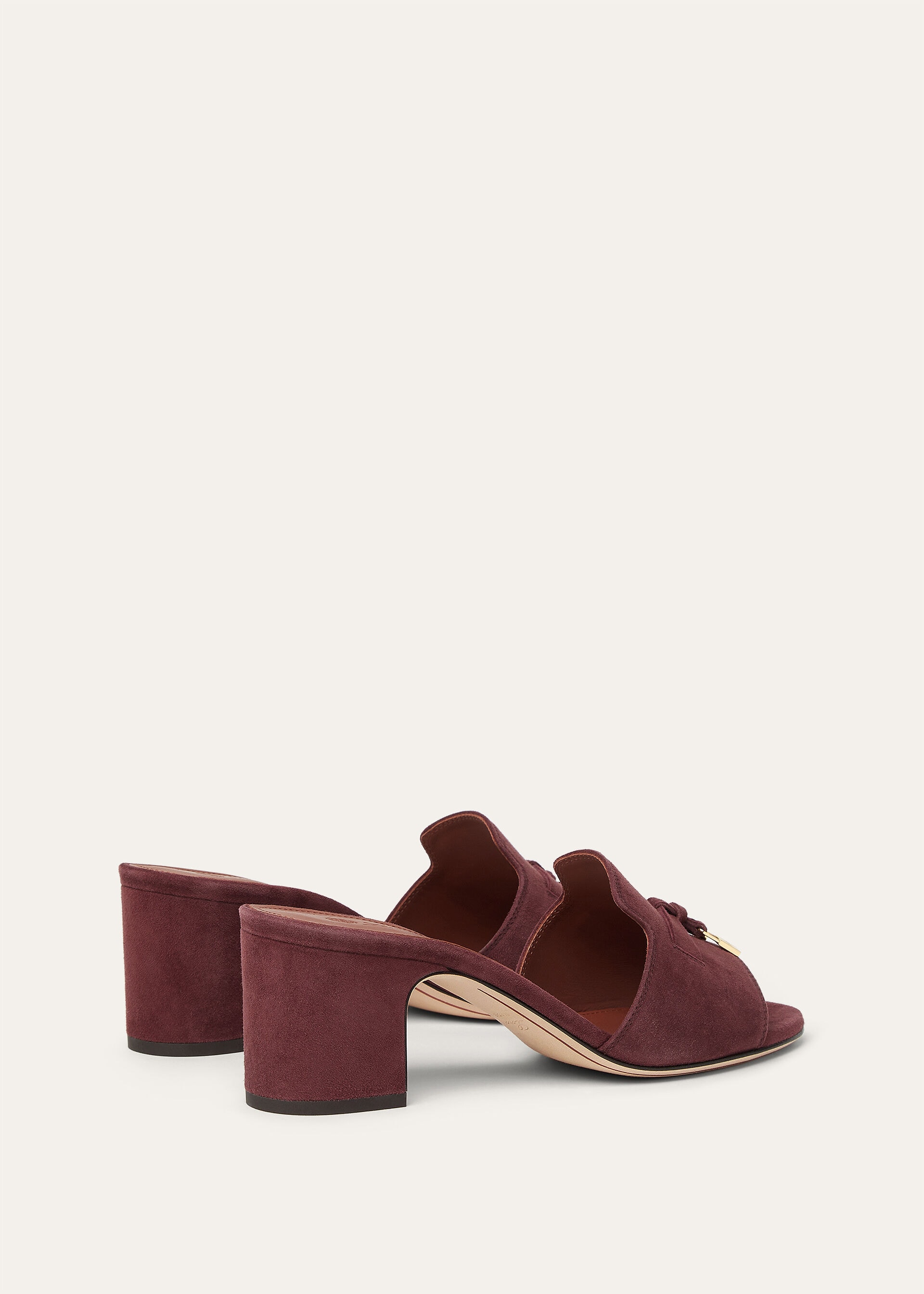 SUMMER CHARMS HEELED MULE T55 SUEDE