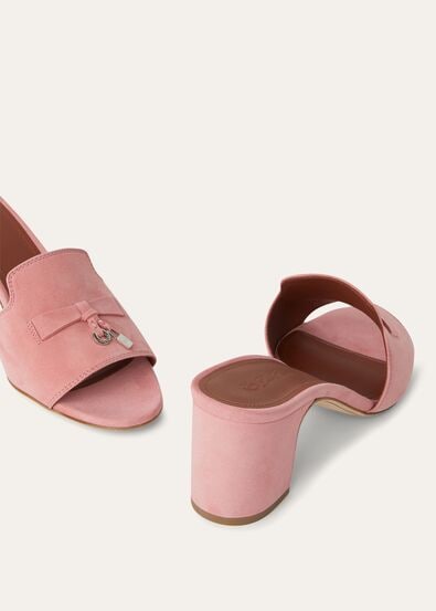 SUMMER CHARMS HEELED MULE T55 SUEDE