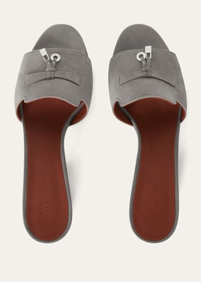 SUMMER CHARMS HEELED MULE T55 SUEDE