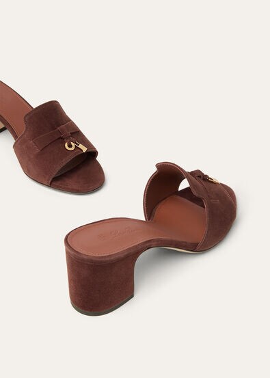 SUMMER CHARMS HEELED MULE T55 SUEDE